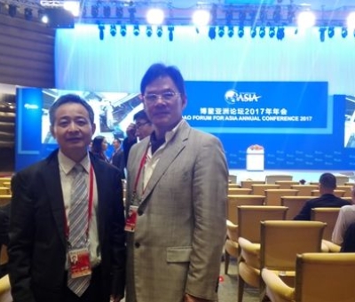 仙客來(lái)公司董事長(zhǎng)潘新華博鰲論壇滿載而歸